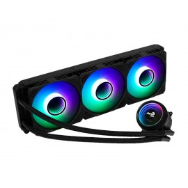 Enfriamiento Liquido Aerocool Mirage L360 Argb Intel Amd color Negro