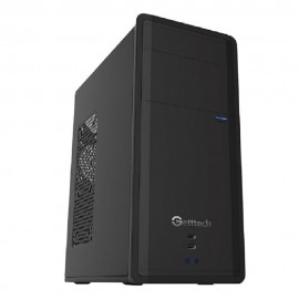 Gabinete Getttech Gg1802 Atx / Micro Atx con Ventana Usb 2.0 color Negro