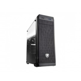 Gabinete Cougar Mx330-g Atx S/fuente Cristal 385NC10.0006 color Negro