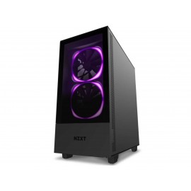 Gabinete Nzxt H510 Elite Argb Atx S/fuente Cristal Ca-h510e-b1 color Negro