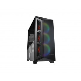 Gabinete Cougar Darkblader X5 Argb Eatx S/fuente Cristal 385um30.0003 color Negro