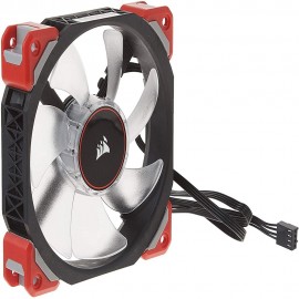 Ventilador Corsair Ml120 Magnética Led color Rojo