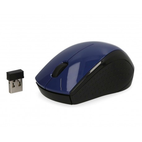 Mouse Inalámbrico HP 220 + Sleeve  Wire Azul