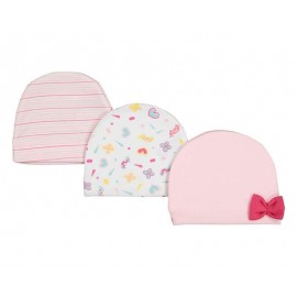 Set de Gorros marca Baby Colors para Bebé Niña