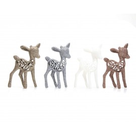 Accesorios para Árbol Metalic Deer (6 Piezas)