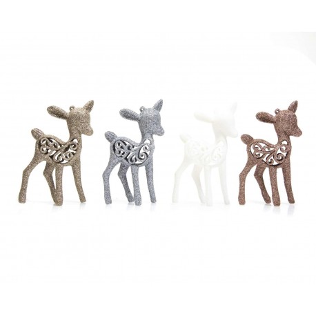 Accesorios para Árbol Metalic Deer (6 Piezas)