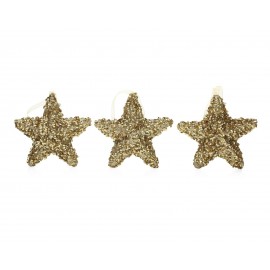 Accesorios para Árbol Navideño Golden Star (3 Piezas)