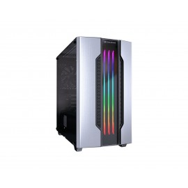 Gabinete Cougar Gemini M Silver Argb Matx S/fuente Cristal 385tmb0.0002