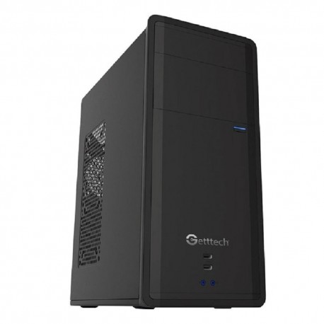 Gabinete Getttech Gg1802 Atx / Micro Atx con Ventana Usb 2.0 color Negro