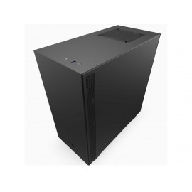 Gabinete Nzxt H510 Atx S/fuente Cristal Ca-h510b-br color Negro con Rojo