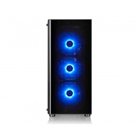 Gabinete Thermaltake V200 Rgb Atx S/fuente Cristal Ca-1k8-00m1wn-01 color Negro