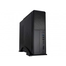 Gabinete Acteck Brokk Gi002 Matx 500w Acero Ac-922760 color Negro