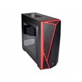 Gabinete Corsair Carbide Spec 4 Atx S/ Fuente Acrílico Cc-9011107-ww color Negro