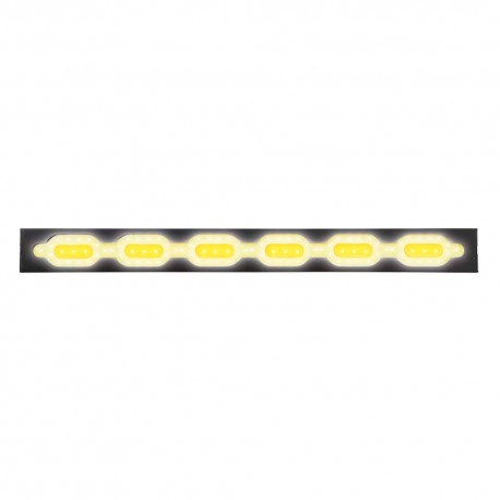 Luz Led Auxiliar Mitzu 10-5844 color Amarillo Flexible de 25.5 cm