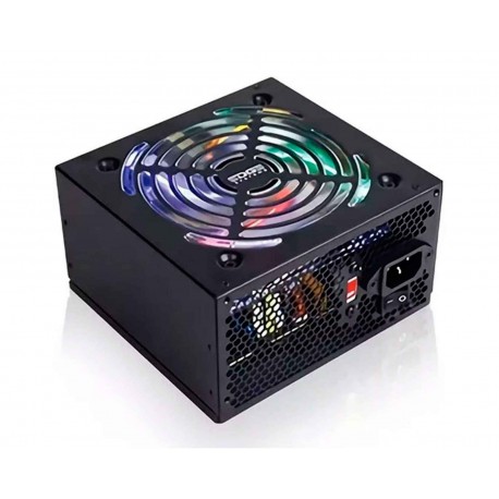 Fuente de Poder Acteck de 600w Atx Edge Z600 color Negro