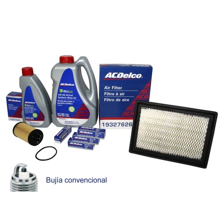 Kit Afinación Acdelco 5w30 Dexos Sonic 1.6 2012 A 2017