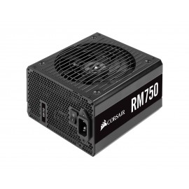 Fuente de Poder Corsair Cp-9020195-na color Negro de 750 W Gold 80 Plus Rm750 Modular