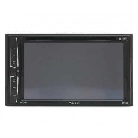 Autoestéreo Pioneer con CD AVH-A215BT de 6.2' Bluetooth Compatible con Cámara de Reversa Negro