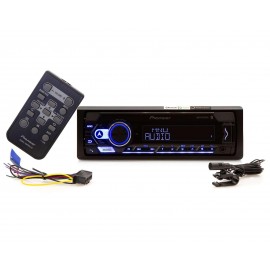 Autoestéreo Pioneer Sin CD MVH-S325BT Bluetooth Compatible con Spotify Negro