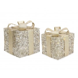 Cajas de Regalo Gold Gift (2 Piezas)