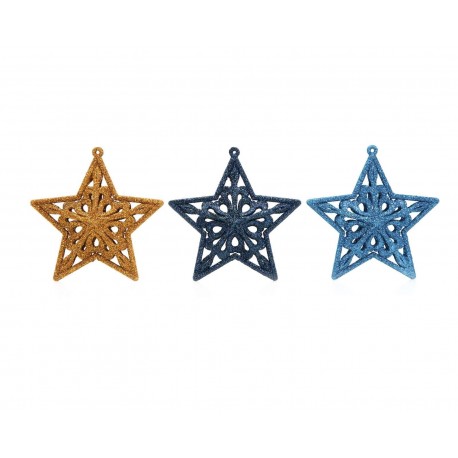 Estrellas Navideñas Moka Stars (3 Piezas)