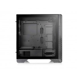 Gabinete Thermaltake S300TG color Negro Atx S/fuente Cristal CA-1P5-00M1WN-00