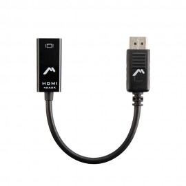 Adaptador Display Mitzu Mhd-1021 color Negro Port a Hdmi 4K