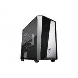 Gabinete Cougar Mg120-g M-atx Templado color Negro