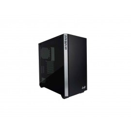 Gabinete Inwin 216 Eatx Fulltower Cristal Templado 2xusb3.0 Negro