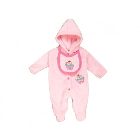 Mameluco Rosa marca Baby Colors para Bebé Niña
