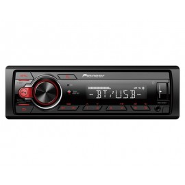 Autoestéreo Pioneer con CD MVH-S215BT Bluetooth Negro