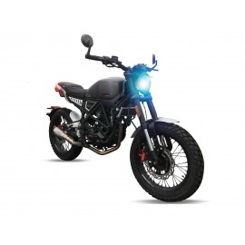 Motocicleta Veloci Dark Thunder Hyper Scrambler 250 cc GPS