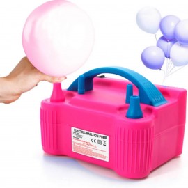 Bomba Eléctrica para Inflar Globos Genérico color Rosa