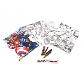 Set para Colorear Marvel Avengers