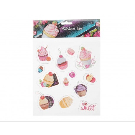 Set de Stickers Cupcakes