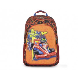 Mochila Chenson Hot Wheels Anaranjado