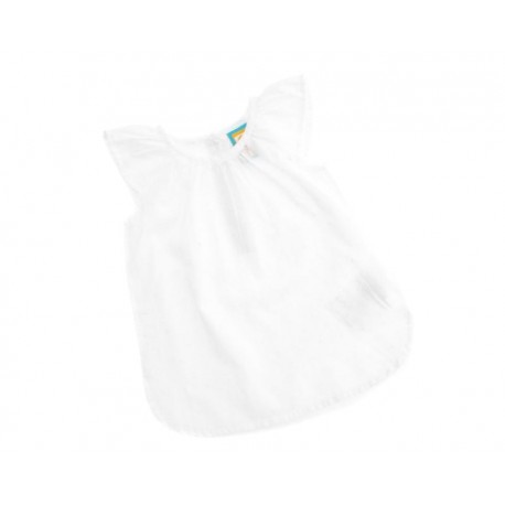 Blusa Cuello Redondo Blanca marca Grafito Baby para Bebé Niña