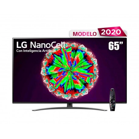 Pantalla LED LG 65" Ultra HD 4K Smart TV AI ThinQ 65NANO81UNA